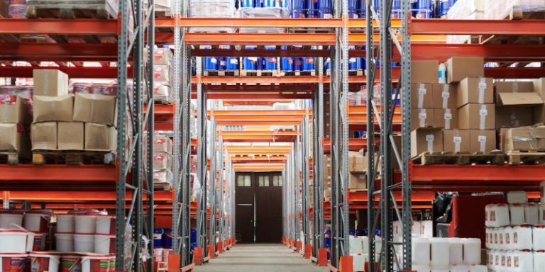 Lagerhaltung im Zusammenhang mit einem ERP-System
